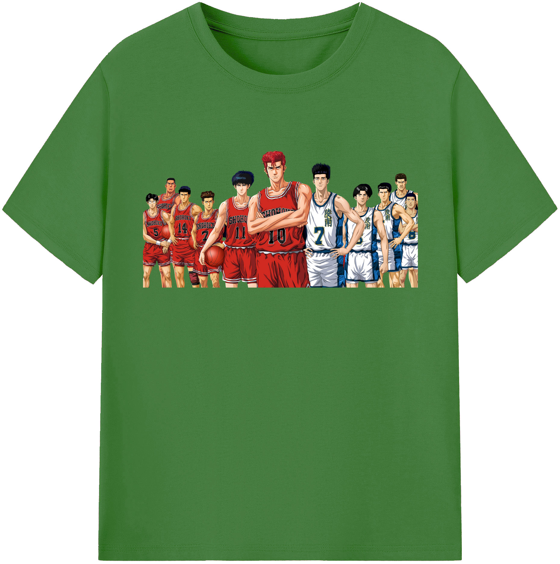 （画像用） SLAM DUNK／スラムダンク レディースカジュアルプリントTシャツ（綿100％）